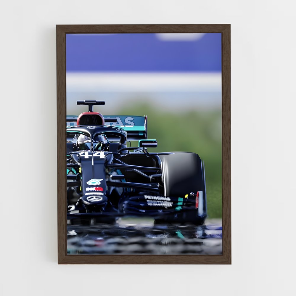Poster L'Ascension de Mercedes – affiche Voitures de Formule 1 (vue 5)